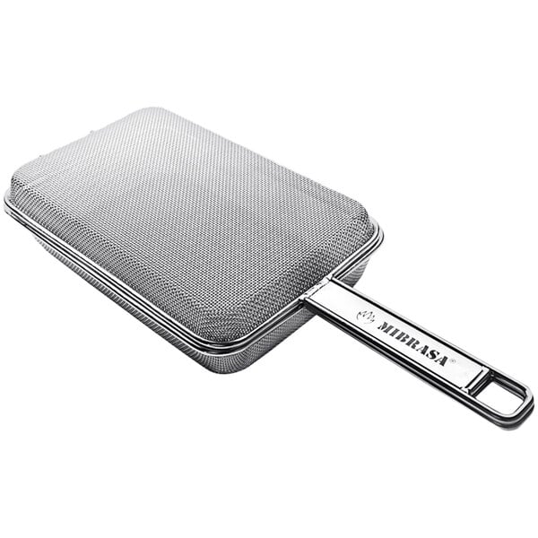 Stainless Steel Mesh Double Grill Basket -- 2.4" Height