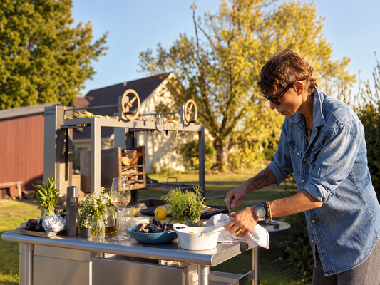 Chef Dominique Crenn on Fire, Farming and the Mibrasa Grill