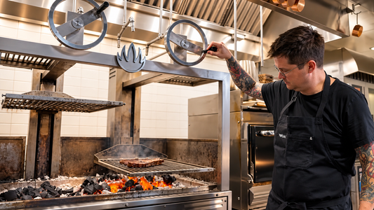 Chef Marc Zimmerman on the Mibrasa Parrilla Grill