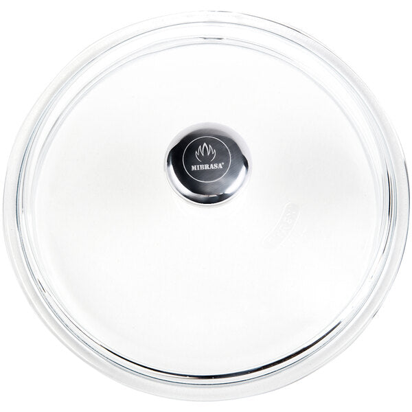 Round Glass Casserole Dish Lid -- 11" Diameter