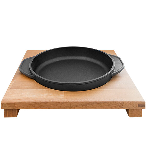 Iroko Wood Casserole Dish Support -- 6.3"