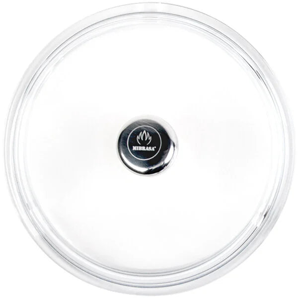 Round Glass Casserole Dish Lid -- 6.3" Diameter