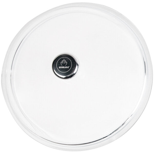 Round Glass Casserole Dish Lid -- 7.9" Diameter