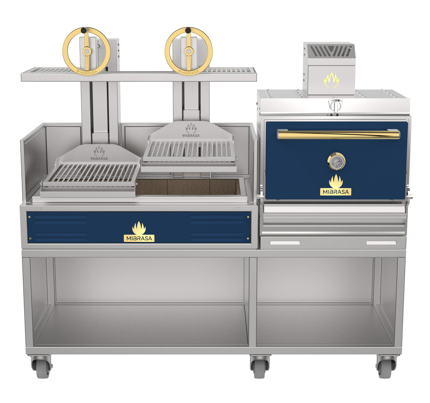 DUO PARRILLA GMB 100-2GR + HMB MINI PLUS