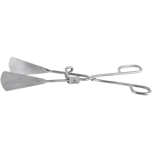 Stainless Steel Flat Tongs 15"