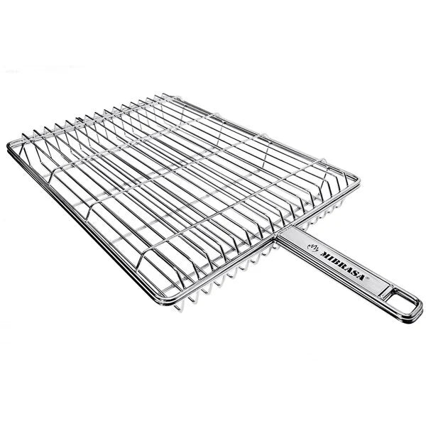 Stainless Steel Wire Double Grill Basket -- 2.4" Height